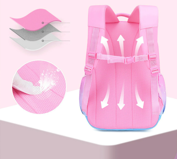 Girls Elementary School Schoolbag Cute Casual Backpack 6-12 Years Old Children's Backpack