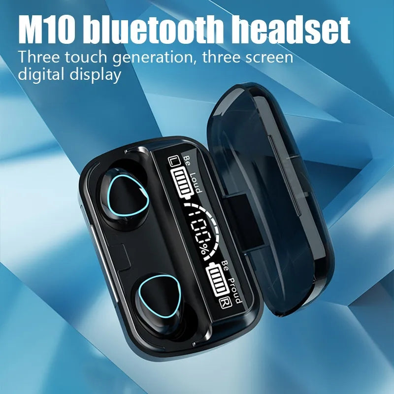 M19 Earbuds wireless earphone Touch Bluetooth  fingure touch control