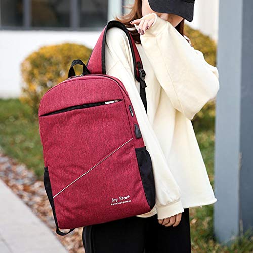 Fashion FIRST JOY STAR business Laptop Backpack With USB Charging Port Unisex Business Travel Backpack School Bag