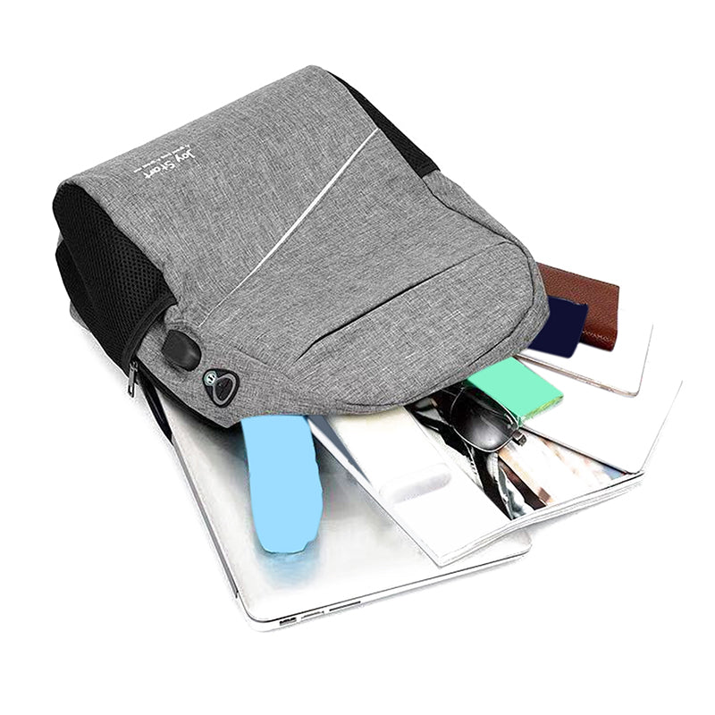 Fashion FIRST JOY STAR business Laptop Backpack With USB Charging Port Unisex Business Travel Backpack School Bag