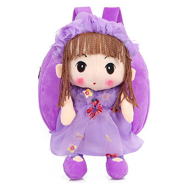 Fashion First Cartoon School Bags for Girls Backpacks Flower Fairy Children's Baby Backpack