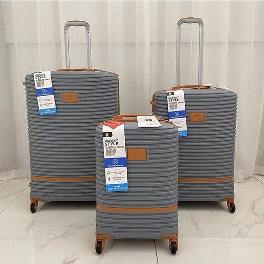 Original IT set of 3 travel bag luggage and suitcase / travelling gift bag