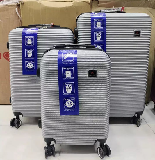 Diplomate set of 3 travel bag luggage and suitcase / travelling gift bag