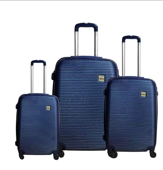 Diplomate set of 3 travel bag luggage and suitcase / travelling gift bag