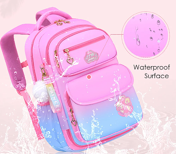 Girls Elementary School Schoolbag Cute Casual Backpack 6-12 Years Old Children's Backpack