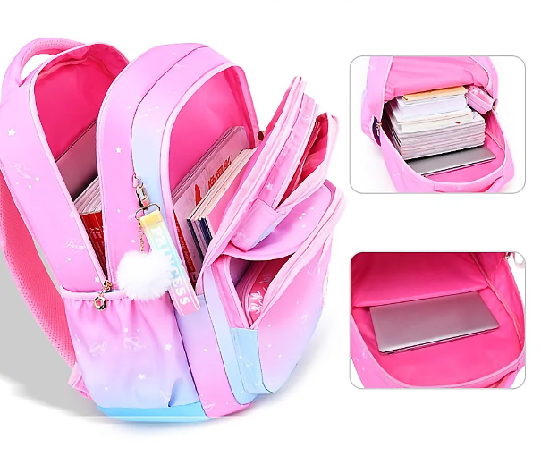 Girls Elementary School Schoolbag Cute Casual Backpack 6-12 Years Old Children's Backpack