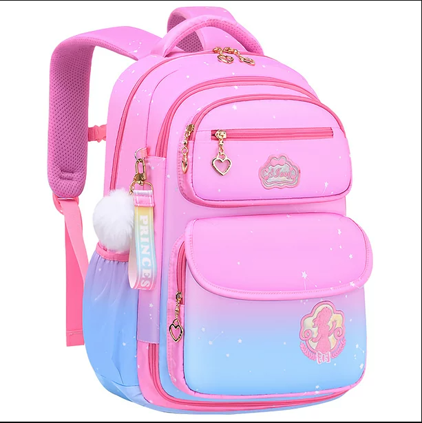 Girls Elementary School Schoolbag Cute Casual Backpack 6-12 Years Old Children's Backpack