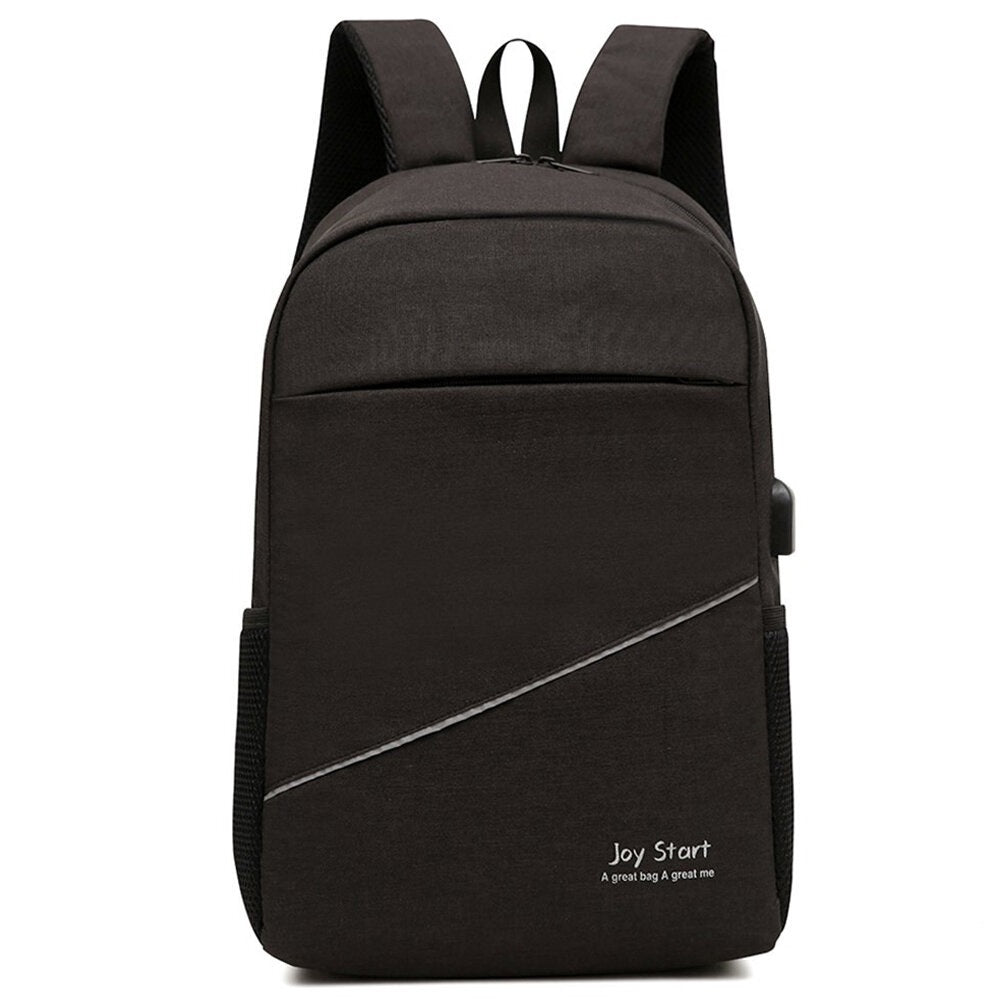 Fashion FIRST JOY STAR business Laptop Backpack With USB Charging Port Unisex Business Travel Backpack School Bag